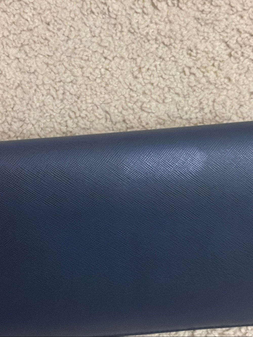 Navy Floral Bird Embroidered Envelope Clutch - Picture 6 of 6